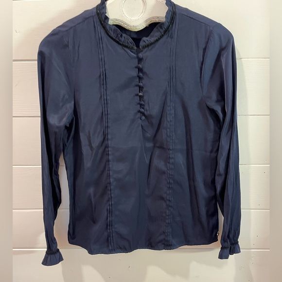 💙 CHEVIGNON – Victorian-Inspired Blouse – Size S - Picture 1 of 11